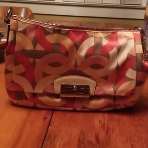 Coach purse and change purse